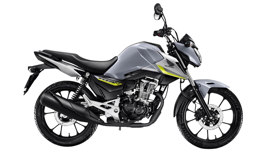 Honda CG Titan 160 prata